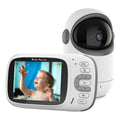 Câmera de monitoramento BabaCam 360° Pro com visão noturna.